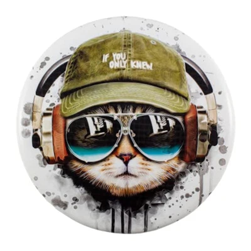 Alpas cool cat wearing sunglasses and headphones